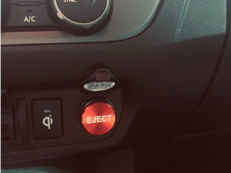 RedRock Billet Aluminum Eject Lighter Plug