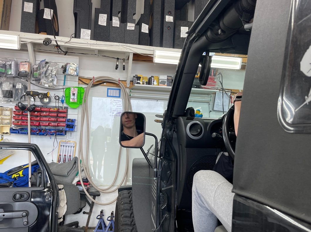 RedRock Off-Road Trail Mirrors (97-25 Jeep Wrangler TJ, JK & JL)
