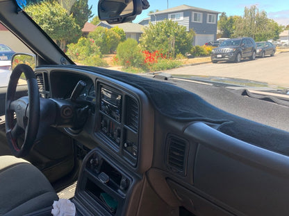 RedRock Dashboard Cover; Black (99-06 Silverado 1500)
