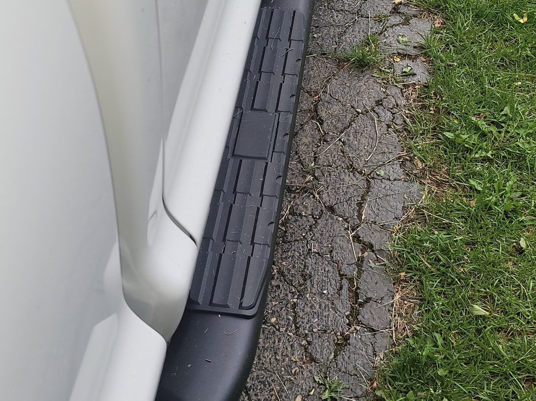 RedRock PNC Side Step Bars; Textured Black (07-21 Tundra Double Cab)