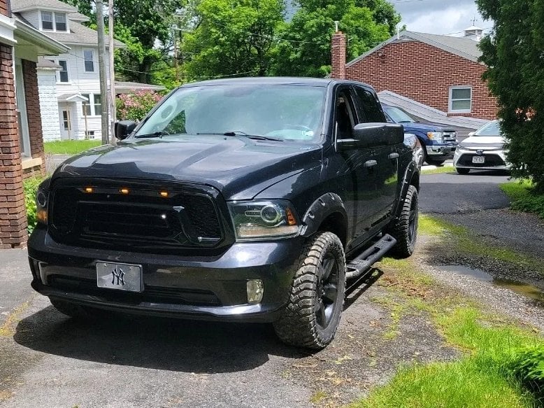 RedRock Pocket Style Fender Flares (09-18 RAM 1500, Excluding Rebel)