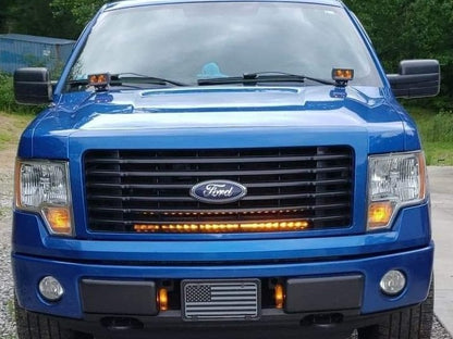 RedRock Front Bumper 30-Inch LED Light Bar Mount (09-14 F-150)