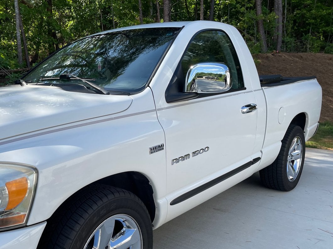 RedRock Mirror Covers; Chrome (02-08 RAM 1500)