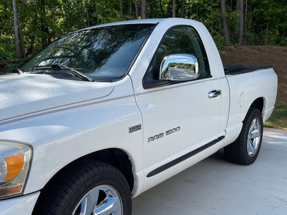 RedRock Mirror Covers; Chrome (02-08 RAM 1500)