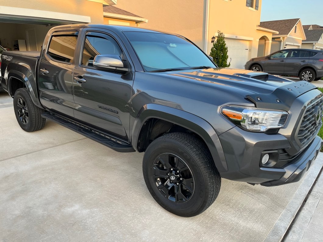 RedRock OEM Style Side Step Bars (05-23 Tacoma Double Cab)