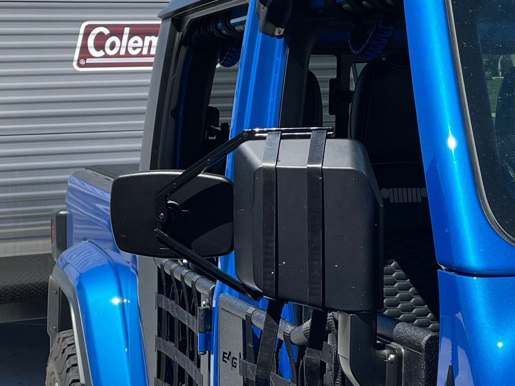 RedRock Extended View Towing Mirror (Universal; Some Adaptation May Be Required)