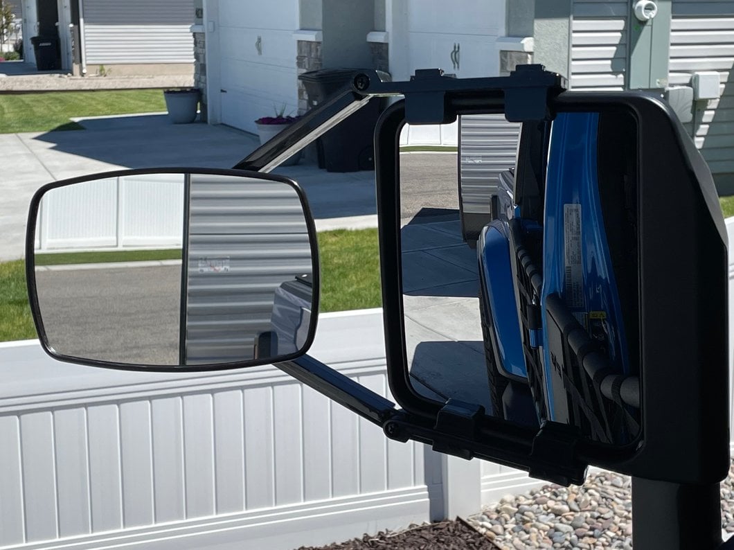 RedRock Extended View Towing Mirror (Universal; Some Adaptation May Be Required)