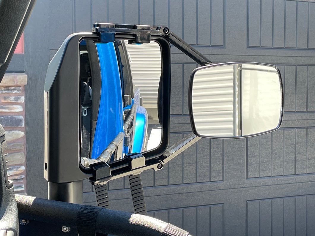 RedRock Extended View Towing Mirror (Universal; Some Adaptation May Be Required)