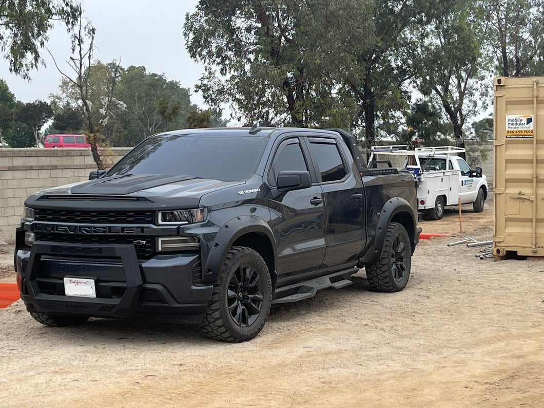 RedRock Pocket Style Fender Flares (19-21 Silverado 1500)