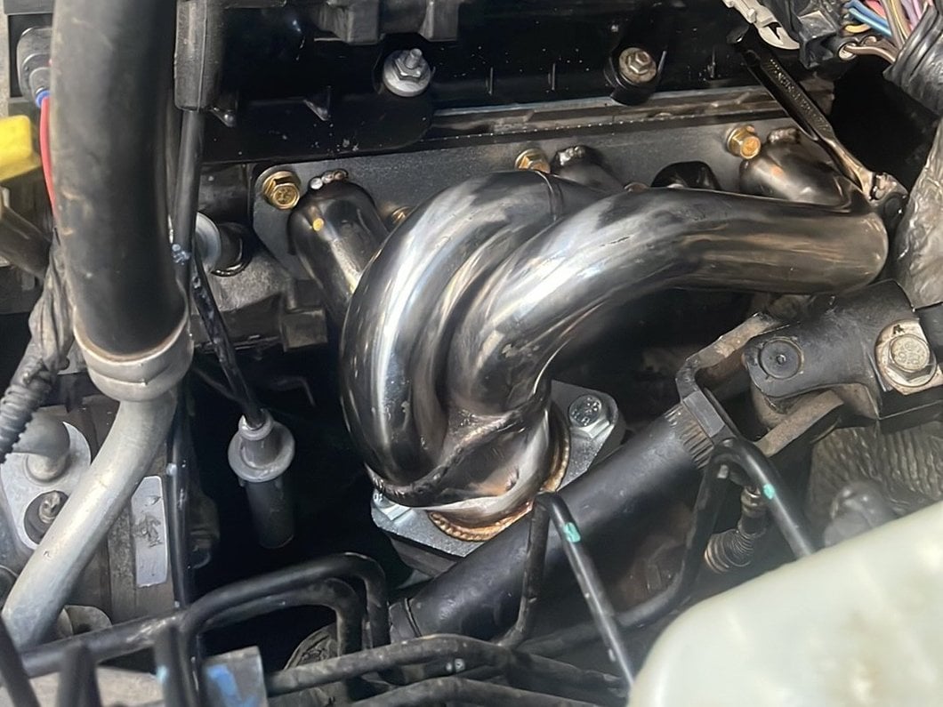RedRock Exhaust Manifold/Header Kit (07-11 Jeep Wrangler JK)