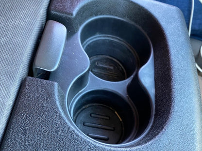 RedRock Center Console Replacement Cup Holder Pad; Black (04-14 F-150)