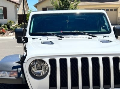 RedRock Hood Mounted Mirror Kit (18-25 Jeep Wrangler JL)