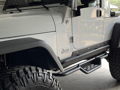 RedRock HD Drop Side Step Bars (87-06 Jeep Wrangler YJ & TJ)