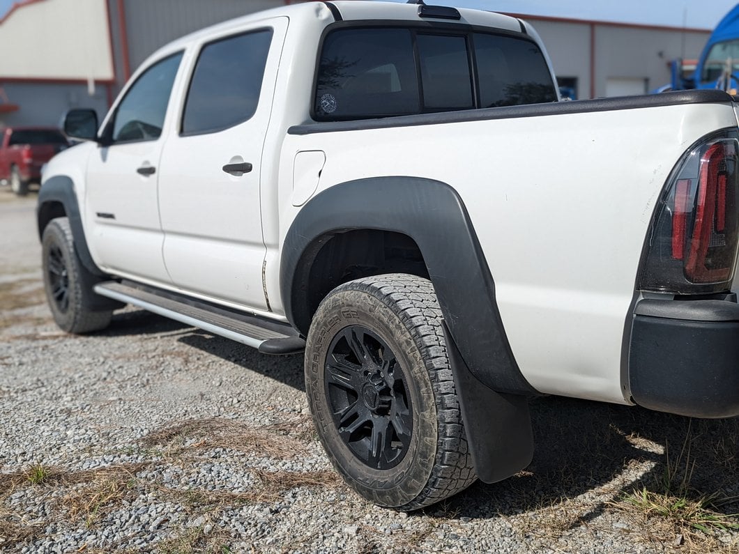 RedRock Molded Mud Flaps; Front and Rear (05-15 Tacoma)