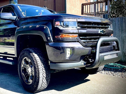 RedRock Pocket Style Fender Flares (07-13 Silverado 1500, Excluding Classic Models)