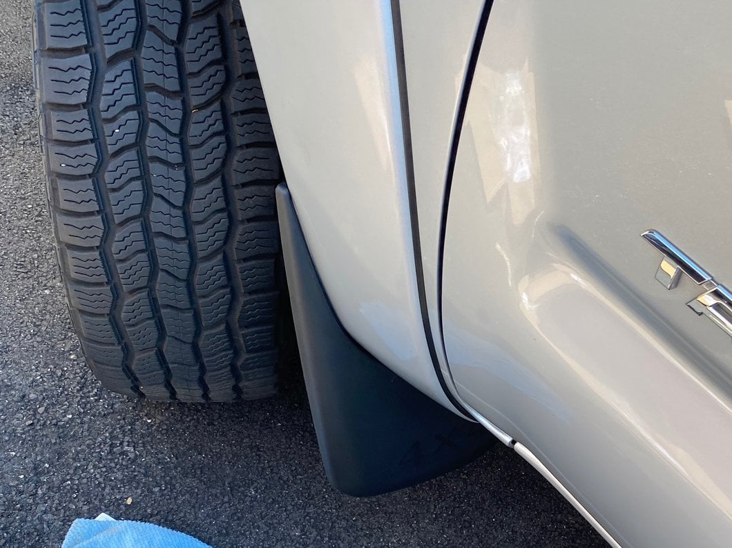 RedRock Molded Mud Flaps; Front and Rear (05-15 Tacoma)