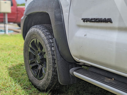 RedRock Molded Mud Flaps; Front and Rear (05-15 Tacoma)