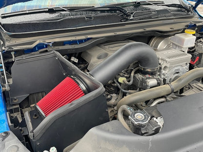RedRock Cold Air Intake; Black (19-24 5.7L RAM 1500)