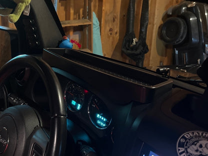 RedRock Upper Dash Storage Tray Panel (11-18 Jeep Wrangler JK)