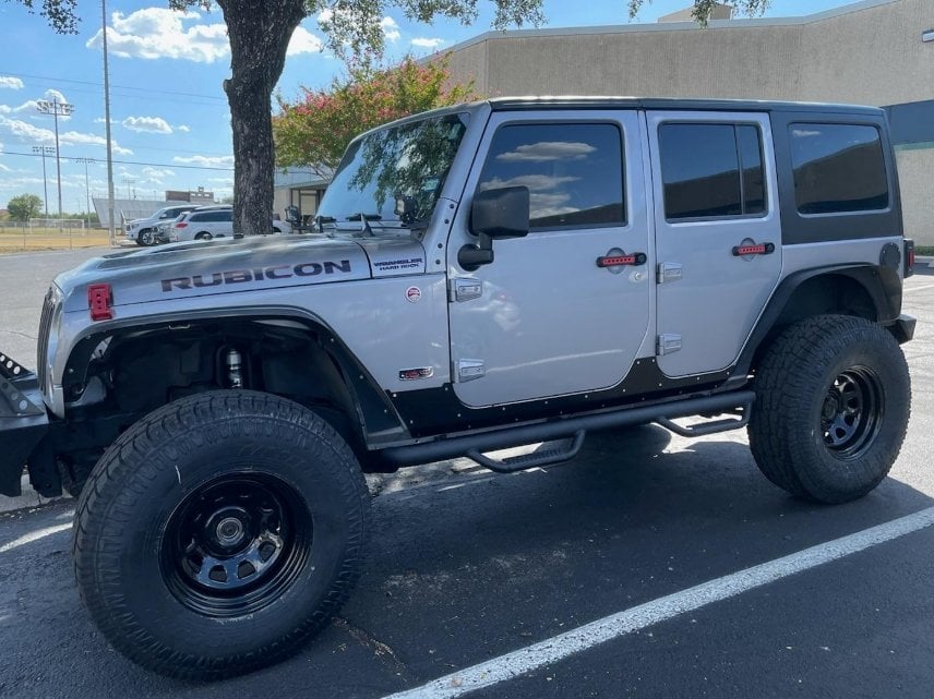 RedRock Rocker Guards (07-18 Jeep Wrangler JK 4-Door)