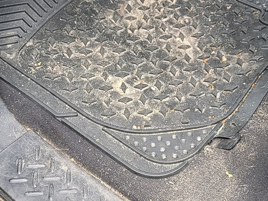 RedRock All-Weather Floor Mat Set with One-Piece Rear Mat; Black (97-14 F-150)