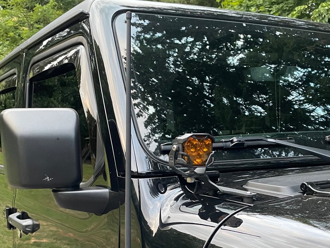 RedRock Trail Antenna; 21-Inch (20-23 Jeep Gladiator JT)