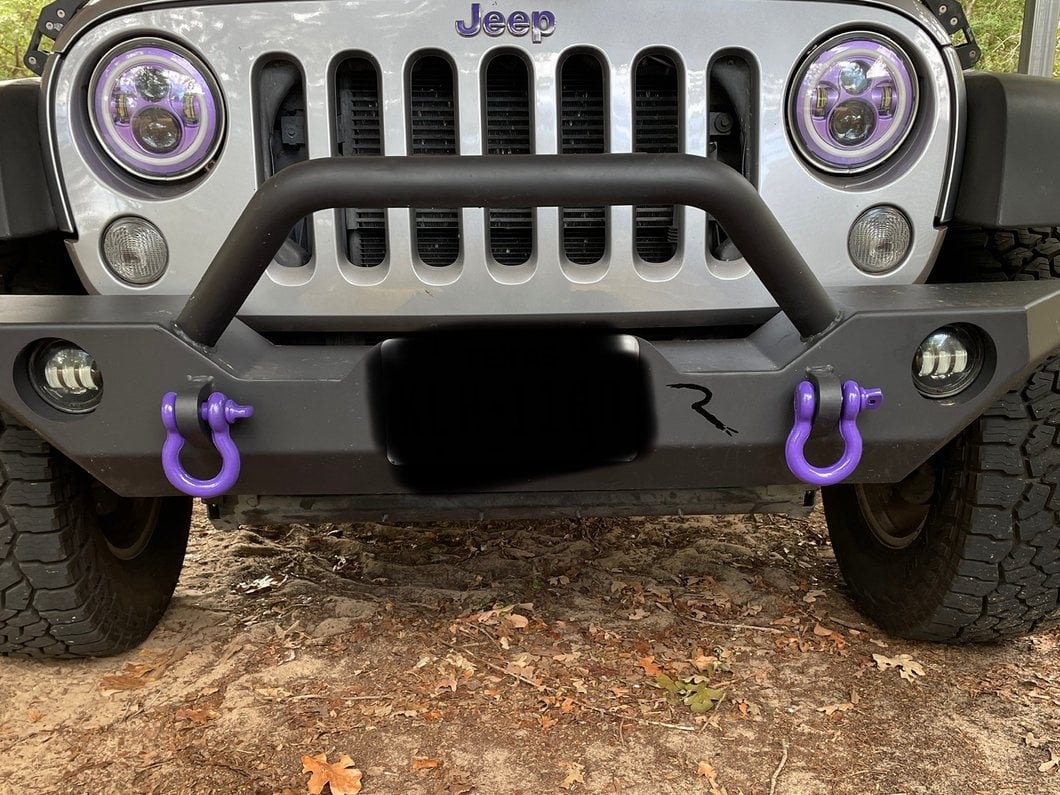 RedRock 3/4-Inch D-Ring; Purple