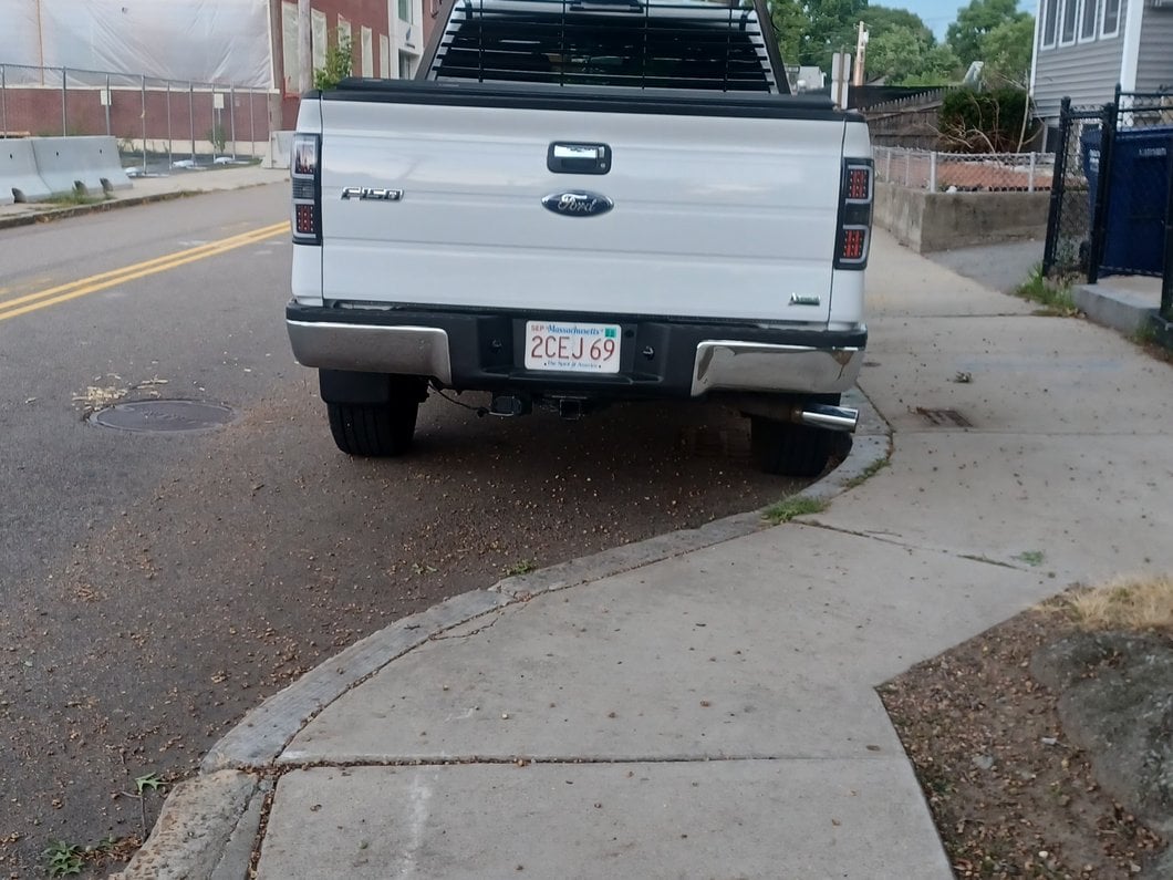 RedRock Mud Flaps; Front and Rear (04-14 F-150 w/ OE Fender Flares)