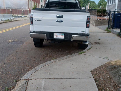 RedRock Mud Flaps; Front and Rear (04-14 F-150 w/ OE Fender Flares)