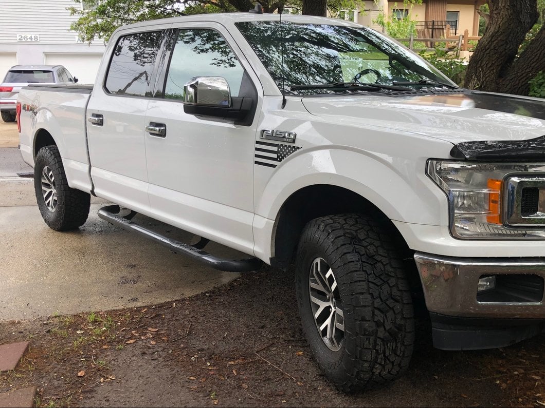 RedRock Skull Cap Replacement Mirror Covers; Chrome (15-20 F-150 w/ Standard Mirrors)