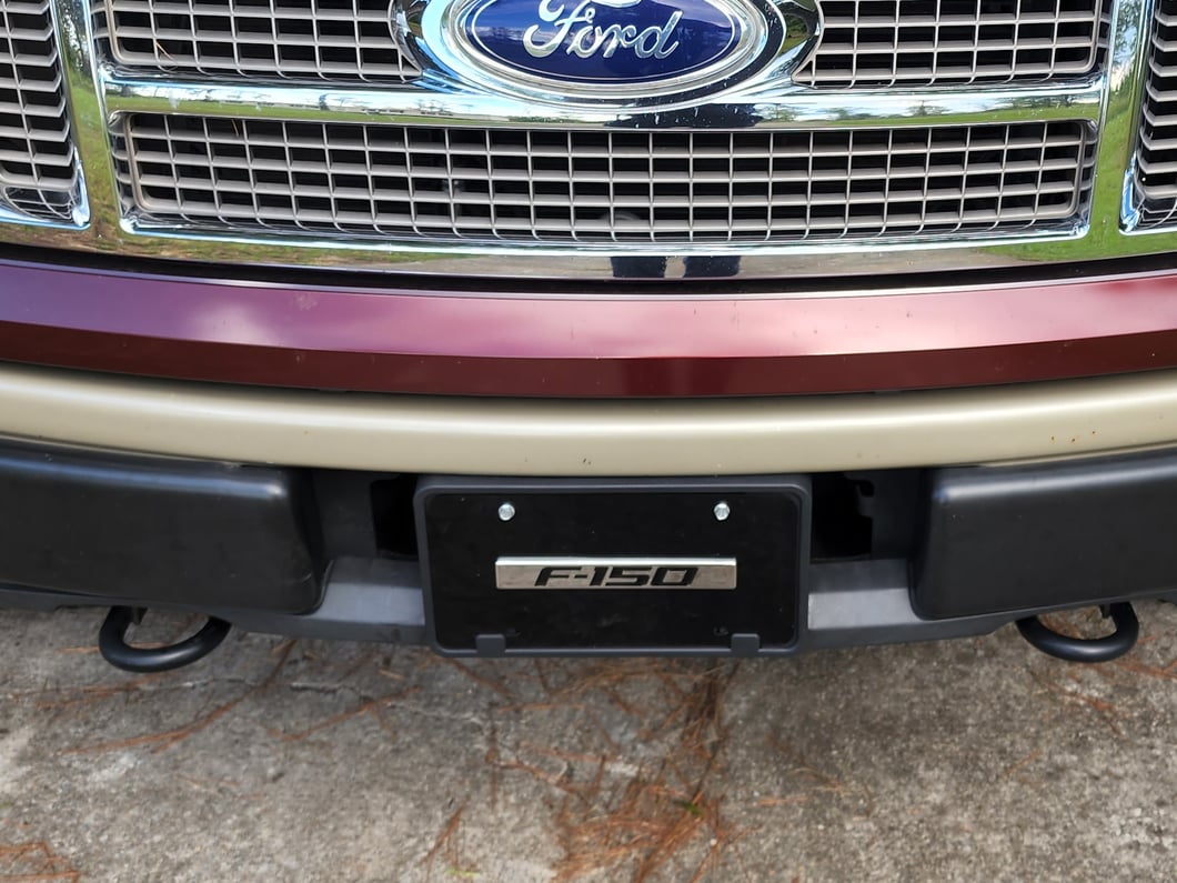 RedRock Front License Plate Mounting Bracket (09-14 F-150)