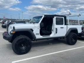 RedRock HD Folding Door Hinge Step (20-25 Jeep Gladiator JT)