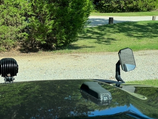 RedRock Hood Mounted Mirror Kit (18-25 Jeep Wrangler JL)
