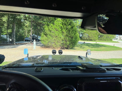 RedRock Hood Mounted Mirror Kit (18-25 Jeep Wrangler JL)