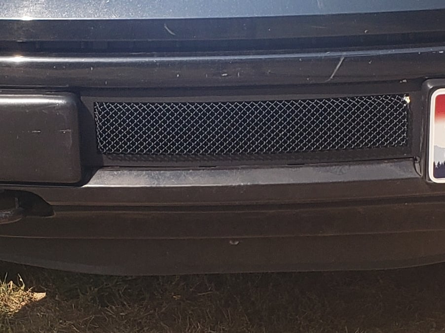 RedRock Modern Billet Mesh Lower Grille Insert; Black (09-14 F-150, Excluding Raptor, Harley Davidson & 2011 Limited)