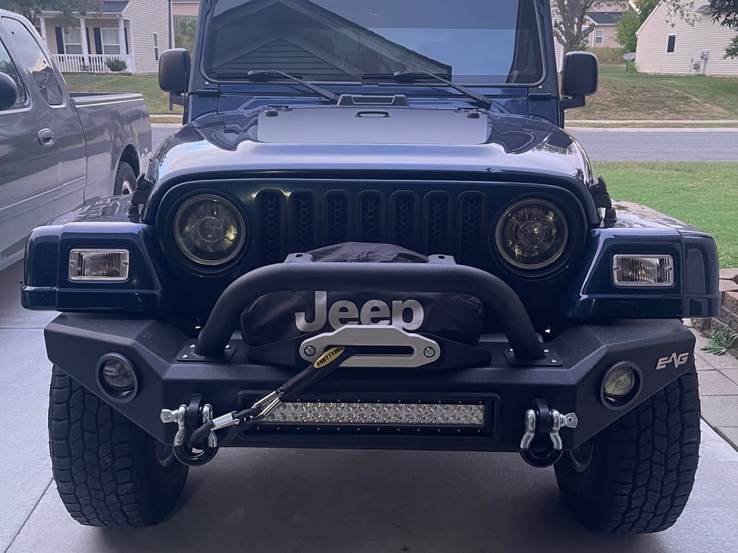 Jeep Licensed by RedRock Winch Cover with Jeep Logo