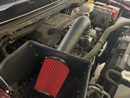 RedRock Cold Air Intake; Black (19-24 5.7L RAM 1500)