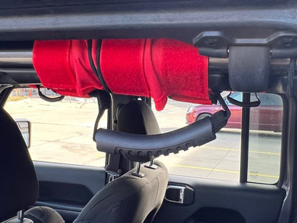 RedRock Grab Bar Handle; Red (Universal; Some Adaptation May Be Required)
