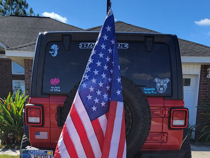 RedRock Flag Pole Mounting Kit; 5-Foot (Universal; Some Adaptation May Be Required)