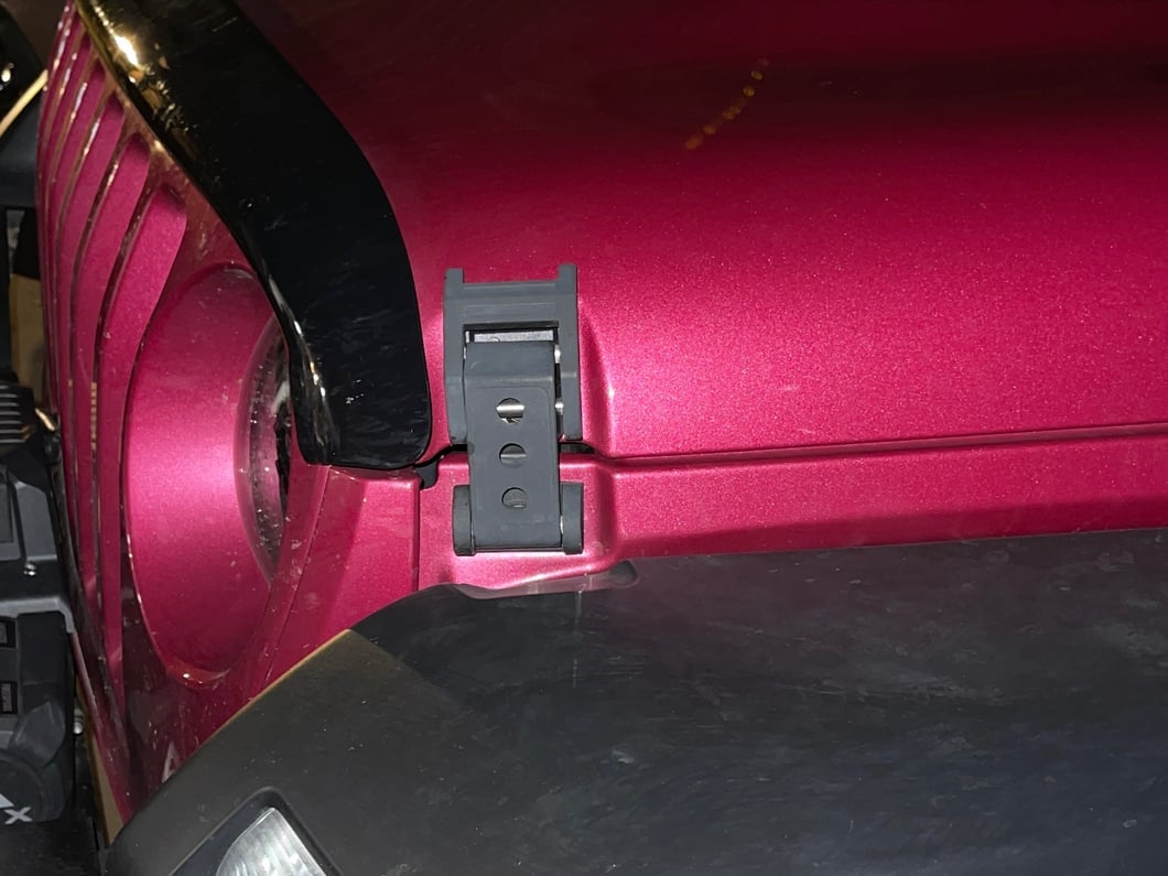 RedRock Hood Catch Kit (18-25 Jeep Wrangler JL)