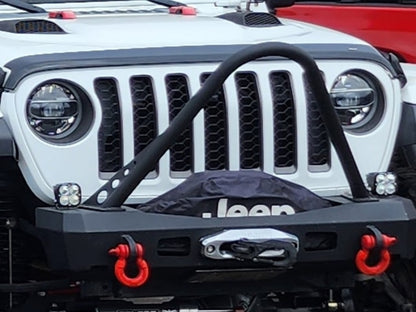 Jeep Licensed by RedRock Winch Cover with Jeep Logo