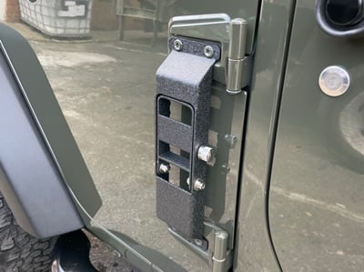 RedRock HD Folding Door Hinge Step (07-18 Jeep Wrangler JK)
