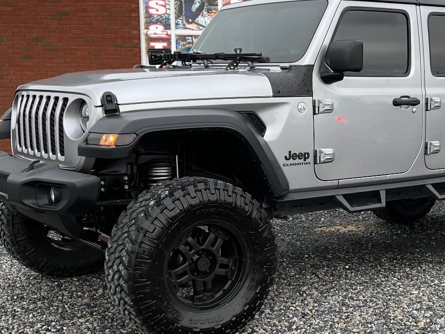 RedRock HiLift Jack Hood Mount Kit (20-25 Jeep Gladiator JT, Excluding Mojave)