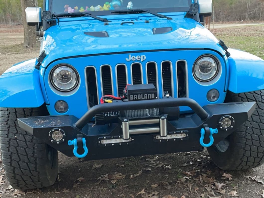 Jeep Licensed by RedRock Trail Force HD Front Bumper with