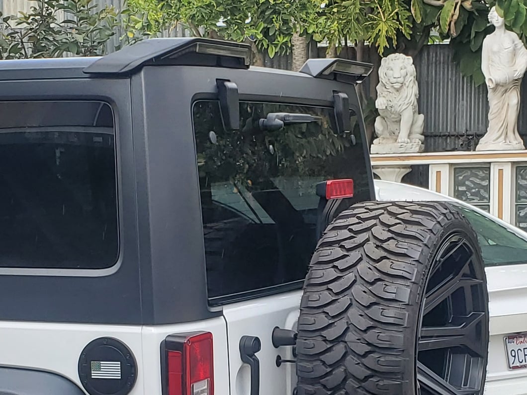 RedRock Roof Mounted LED Tail Light Spoiler (07-18 Jeep Wrangler JK)