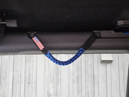 RedRock Paracord Grab Handles; Blue (21-25 Bronco)