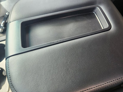 RedRock Replacement Center Console Arm Rest Cover; Black (07-13 Silverado 1500)