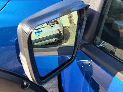 RedRock Side Mirror Trim; Carbon Fiber (21-25 F-150)