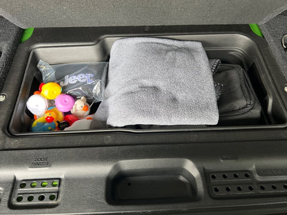 RedRock Rear Seat Storage Box (18-25 Jeep Wrangler JL, Excluding 4xe)