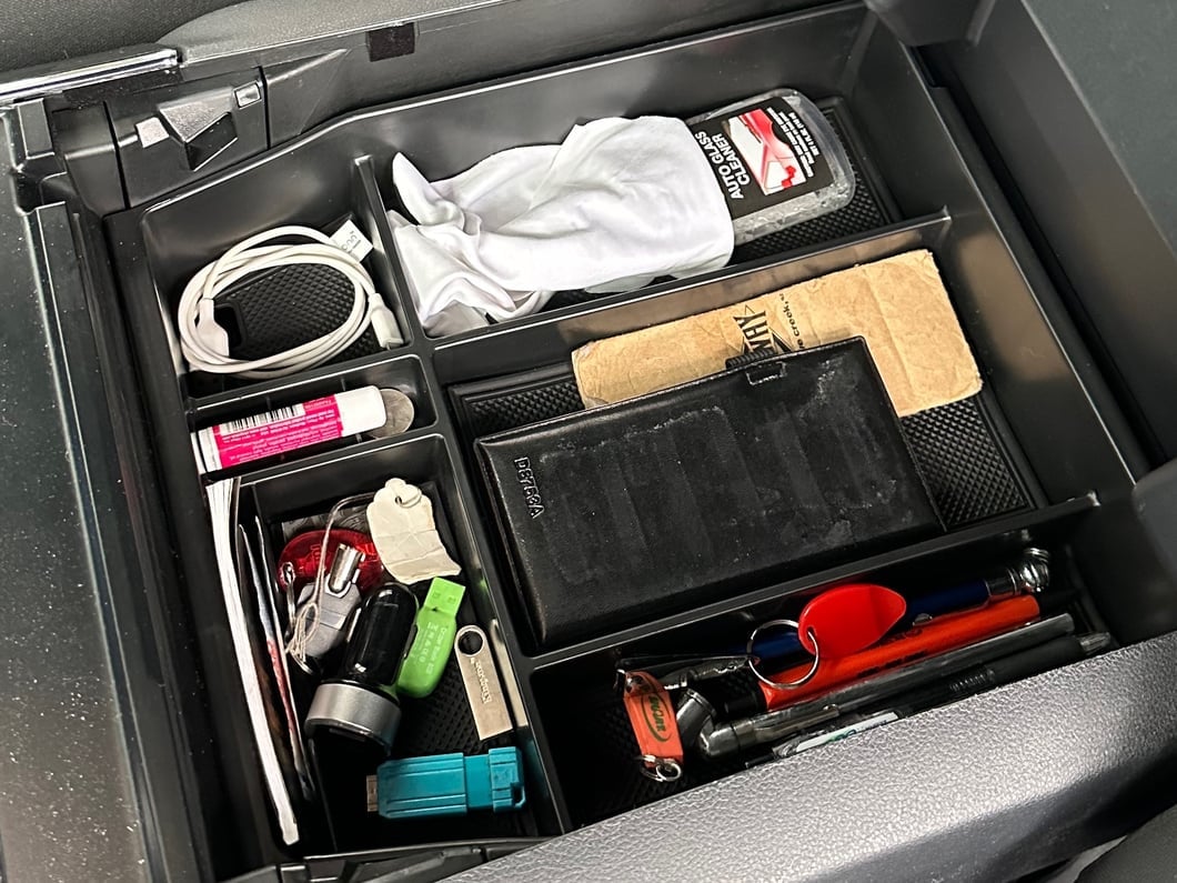 RedRock Center Console Organizer Tray (21-25 F-150 w/ Flow-Through Center Console)